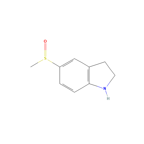 5-methylsulfinyl-2,3-dihydro-1H-indole (CAS: 864781-32-8) - Related Chemical Product
