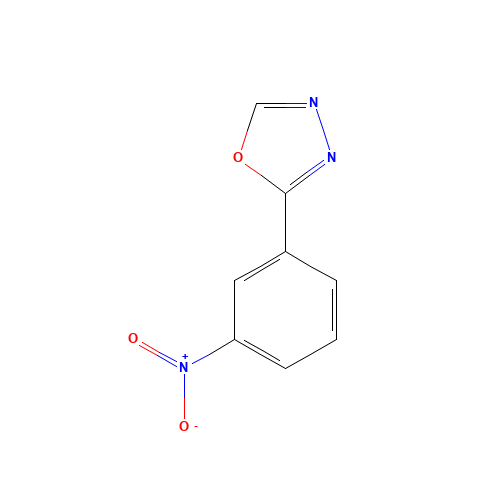 2-(3-nitrophenyl)-1,3,4-oxadiazole (CAS: 5565-72-0) - Related Chemical Product