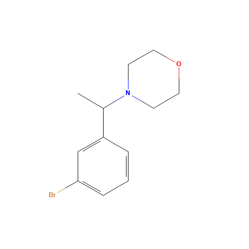 4-[1-(3-bromophenyl)ethyl]morpholine (CAS: 1364699-31-9) - Related Chemical Product