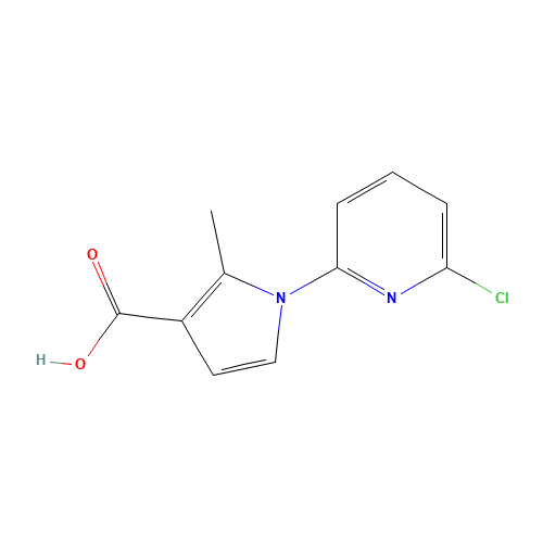 1-(6-chloropyridin-2-yl)-2-methylpyrrole-3-carboxylic acid (CAS: 1160431-20-8) - Related Chemical Product