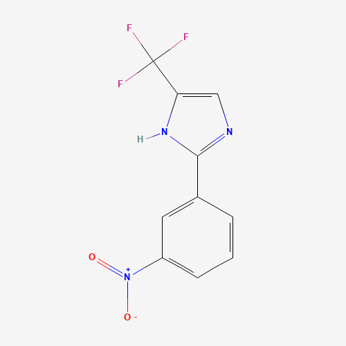2-(3-nitrophenyl)-5-(trifluoromethyl)-1H-imidazole (CAS: 601494-31-9) - Related Chemical Product
