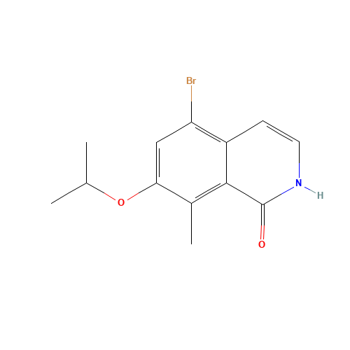 5-bromo-8-methyl-7-propan-2-yloxy-2H-isoquinolin-1-one (CAS: 1616289-92-9) - Related Chemical Product