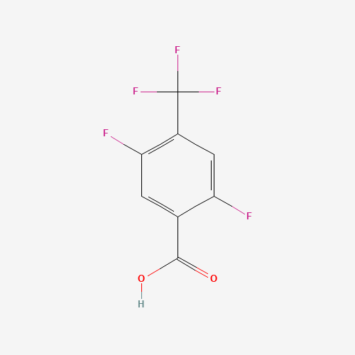 2,5-difluoro-4-(trifluoromethyl)benzoic acid (CAS: 261945-05-5) - Related Chemical Product