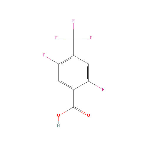 2,5-difluoro-4-(trifluoromethyl)benzoic acid (CAS: 261945-05-5) - Related Chemical Product