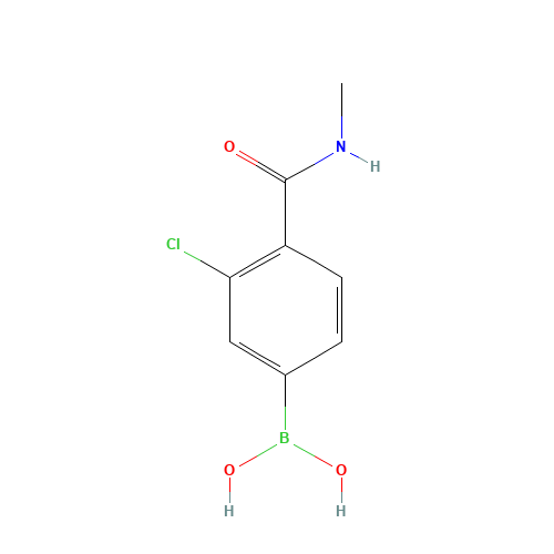 [3-chloro-4-(methylcarbamoyl)phenyl]boronic acid (CAS: 850589-39-8) - Related Chemical Product