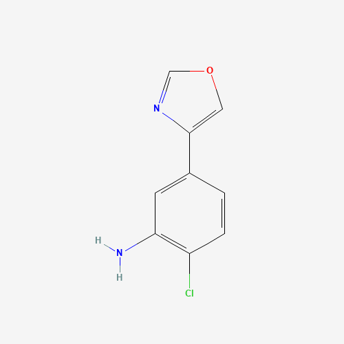 2-chloro-5-(1,3-oxazol-4-yl)aniline (CAS: 916051-61-1) - Related Chemical Product