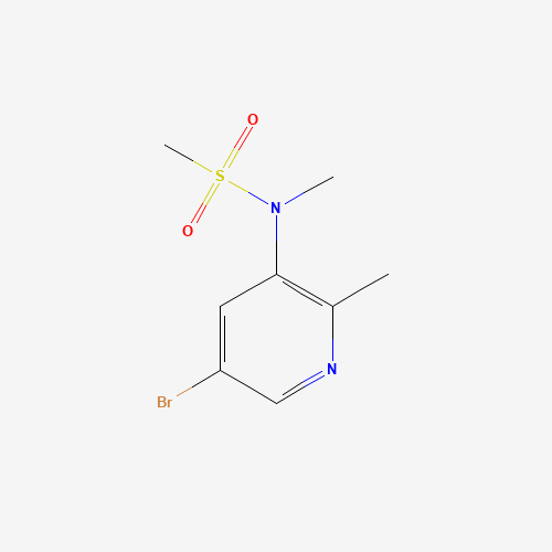 N-(5-bromo-2-methylpyridin-3-yl)-N-methylmethanesulfonamide (CAS: 1257554-04-3) - Related Chemical Product