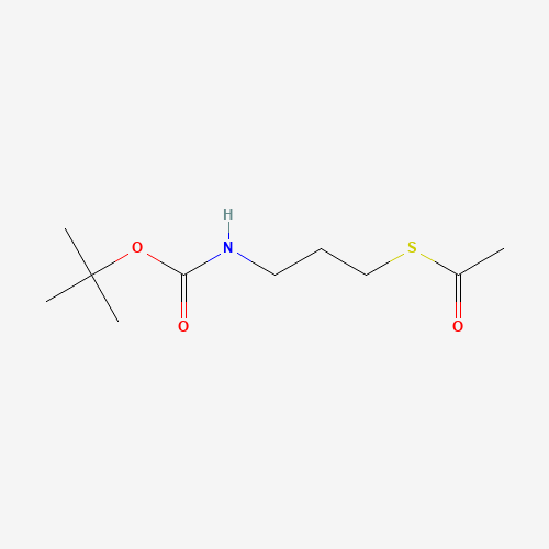 S-[3-[(2-methylpropan-2-yl)oxycarbonylamino]propyl] ethanethioate (CAS: 114326-11-3) - Related Chemical Product
