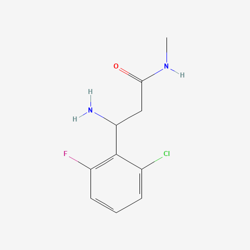 3-amino-3-(2-chloro-6-fluorophenyl)-N-methylpropanamide (CAS: 1193386-44-5) - Related Chemical Product