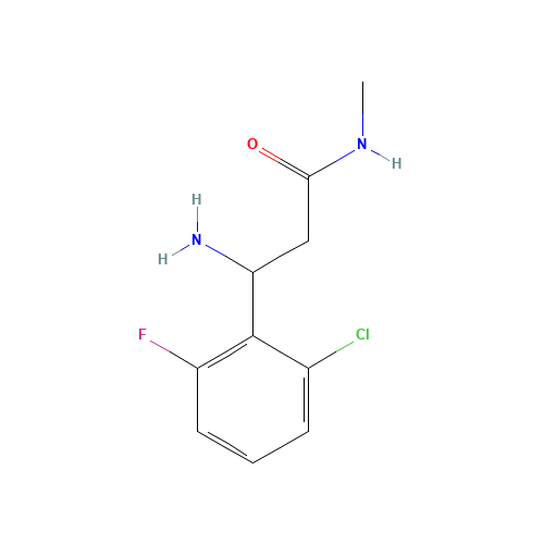 3-amino-3-(2-chloro-6-fluorophenyl)-N-methylpropanamide (CAS: 1193386-44-5) - Related Chemical Product