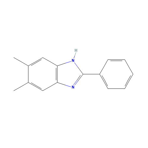 5,6-dimethyl-2-phenyl-1H-benzimidazole (CAS: 14313-45-2) - Related Chemical Product