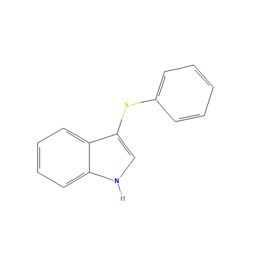 3-phenylsulfanyl-1H-indole (CAS: 54491-43-9) - Related Chemical Product