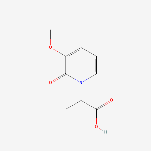 2-(3-methoxy-2-oxopyridin-1-yl)propanoic acid (CAS: 716362-20-8) - Related Chemical Product