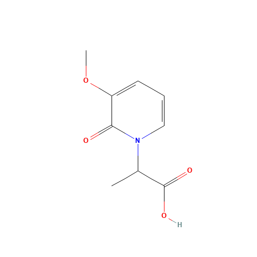 2-(3-methoxy-2-oxopyridin-1-yl)propanoic acid (CAS: 716362-20-8) - Related Chemical Product