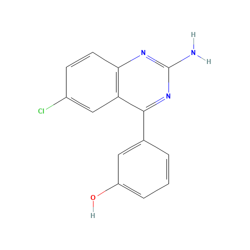3-(2-amino-6-chloroquinazolin-4-yl)phenol (CAS: 915692-70-5) - Related Chemical Product