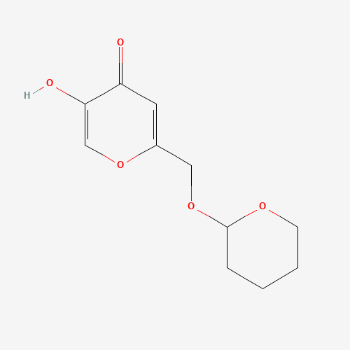 5-hydroxy-2-(oxan-2-yloxymethyl)pyran-4-one (CAS: 103893-45-4) - Related Chemical Product
