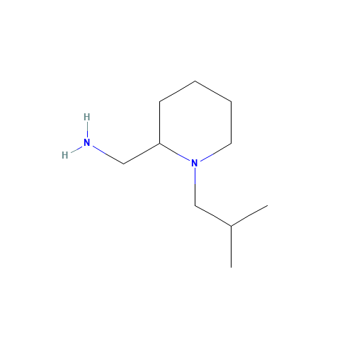 [1-(2-methylpropyl)piperidin-2-yl]methanamine (CAS: 879611-04-8) - Related Chemical Product