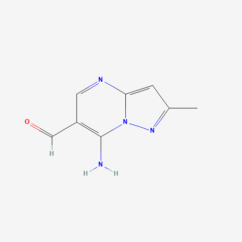 7-amino-2-methylpyrazolo[1,5-a]pyrimidine-6-carbaldehyde (CAS: 1245768-36-8) - Related Chemical Product
