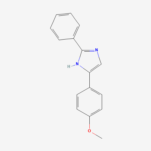 5-(4-methoxyphenyl)-2-phenyl-1H-imidazole (CAS: 53458-08-5) - Related Chemical Product