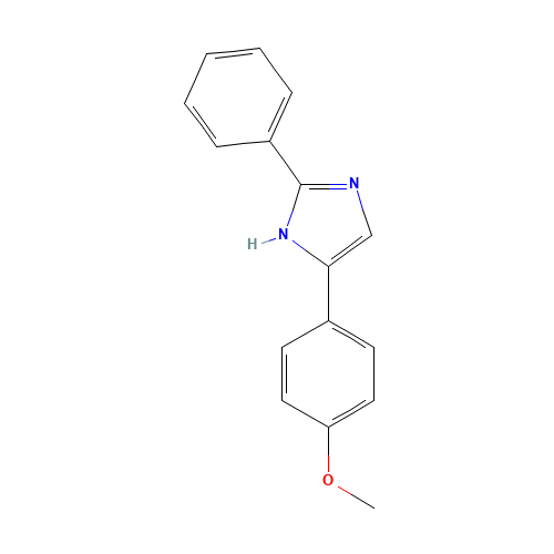 5-(4-methoxyphenyl)-2-phenyl-1H-imidazole (CAS: 53458-08-5) - Related Chemical Product