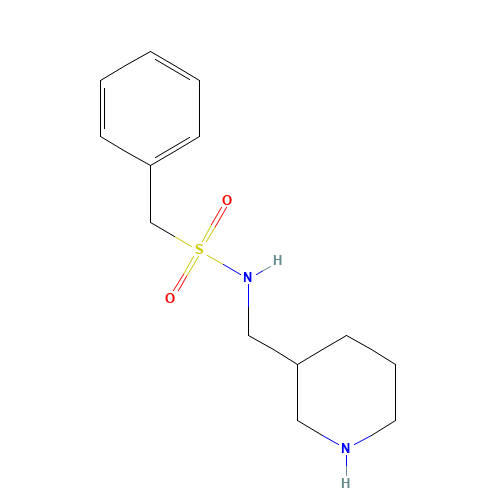 1-phenyl-N-(piperidin-3-ylmethyl)methanesulfonamide (CAS: 1016756-22-1) - Related Chemical Product