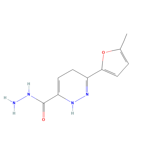 3-(5-methylfuran-2-yl)-1,4-dihydropyridazine-6-carbohydrazide (CAS: 1432060-01-9) - Chemical Structure and Molecular Formula 
