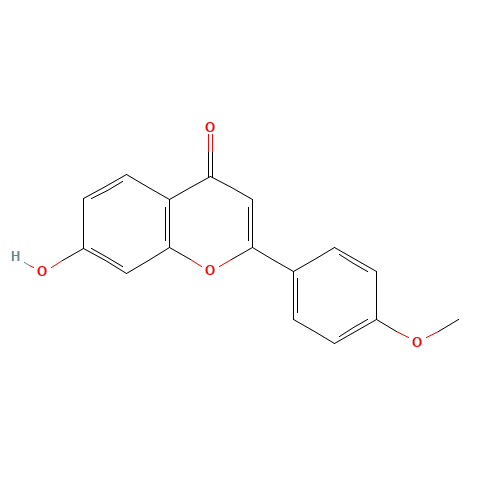 7-hydroxy-2-(4-methoxyphenyl)chromen-4-one (CAS: 487-17-2) - Related Chemical Product