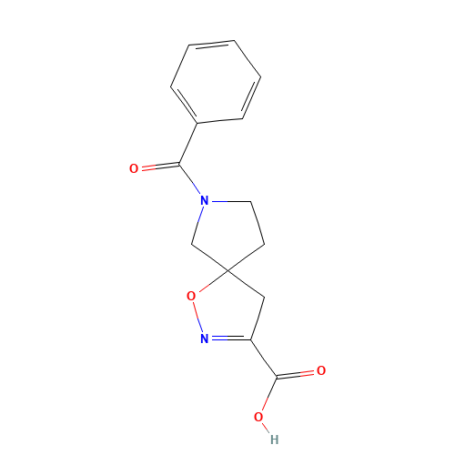 7-benzoyl-1-oxa-2,7-diazaspiro[4.4]non-2-ene-3-carboxylic acid (CAS: 1215034-85-7) - Related Chemical Product