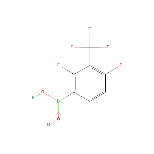 [2,4-difluoro-3-(trifluoromethyl)phenyl]boronic acid (CAS: 769937-40-8) - Related Chemical Product