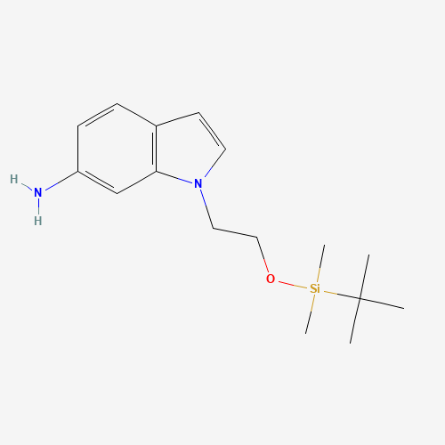 1-[2-[tert-butyl(dimethyl)silyl]oxyethyl]indol-6-amine (CAS: 545394-41-0) - Related Chemical Product