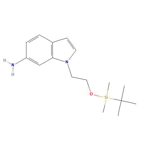 1-[2-[tert-butyl(dimethyl)silyl]oxyethyl]indol-6-amine (CAS: 545394-41-0) - Related Chemical Product