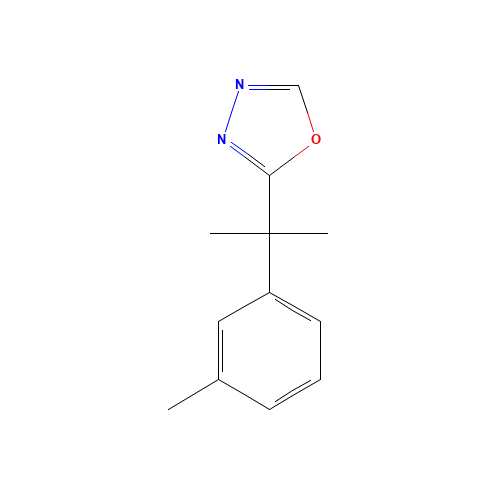 2-[2-(3-methylphenyl)propan-2-yl]-1,3,4-oxadiazole (CAS: 1026444-42-7) - Related Chemical Product
