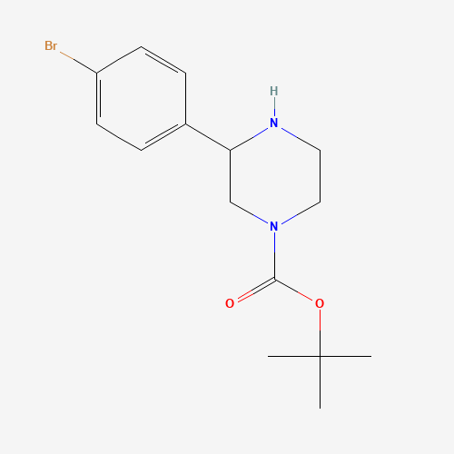 tert-butyl 3-(4-bromophenyl)piperazine-1-carboxylate (CAS: 886767-69-7) - Related Chemical Product