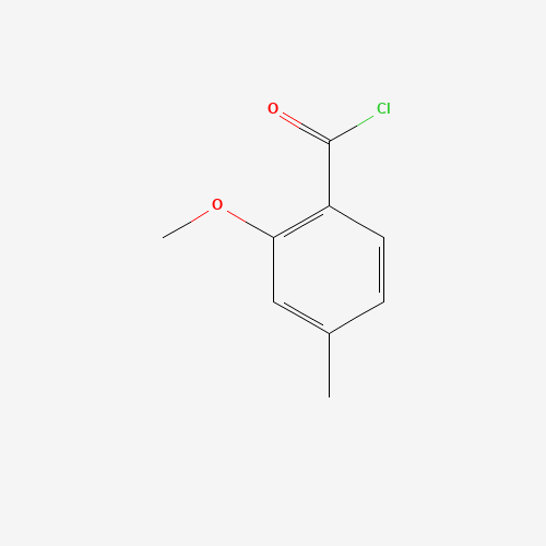 2-methoxy-4-methylbenzoyl chloride (CAS: 51671-69-3) - Chemical Structure and Molecular Formula 