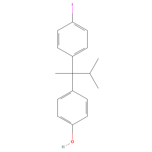 4-[2-(4-iodophenyl)-3-methylbutan-2-yl]phenol (CAS: 1092769-07-7) - Related Chemical Product