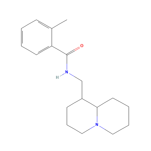 N-(2,3,4,6,7,8,9,9a-octahydro-1H-quinolizin-1-ylmethyl)-2-methylbenzamide (CAS: 329212-62-6) - Related Chemical Product