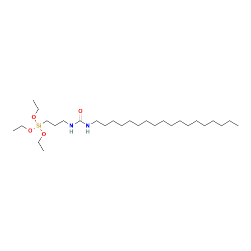 1-octadecyl-3-(3-triethoxysilylpropyl)urea (CAS: 106868-86-4) - Related Chemical Product