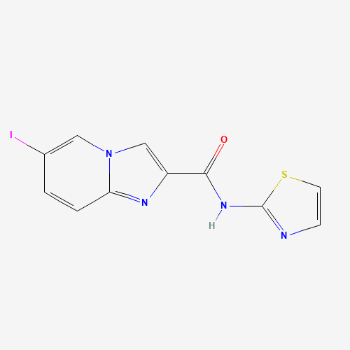 6-iodo-N-(1,3-thiazol-2-yl)imidazo[1,2-a]pyridine-2-carboxamide (CAS: 1168157-30-9) - Related Chemical Product