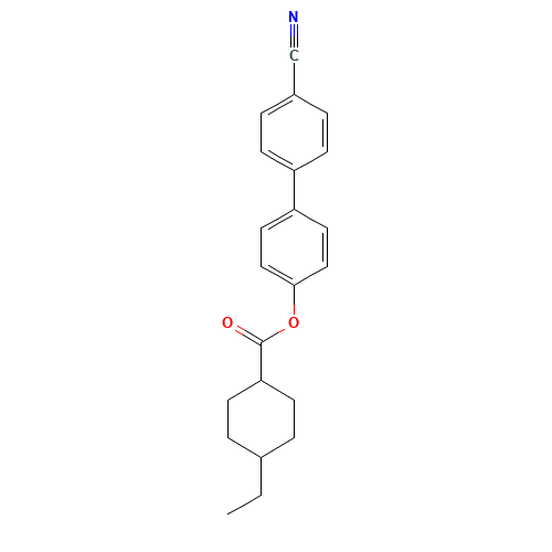 [4-(4-cyanophenyl)phenyl] 4-ethylcyclohexane-1-carboxylate (CAS: 67284-56-4) - Related Chemical Product
