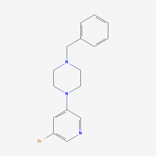 1-benzyl-4-(5-bromopyridin-3-yl)piperazine (CAS: 954388-11-5) - Related Chemical Product