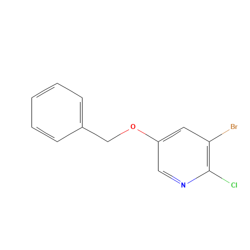 3-bromo-2-chloro-5-phenylmethoxypyridine (CAS: 864775-95-1) - Related Chemical Product