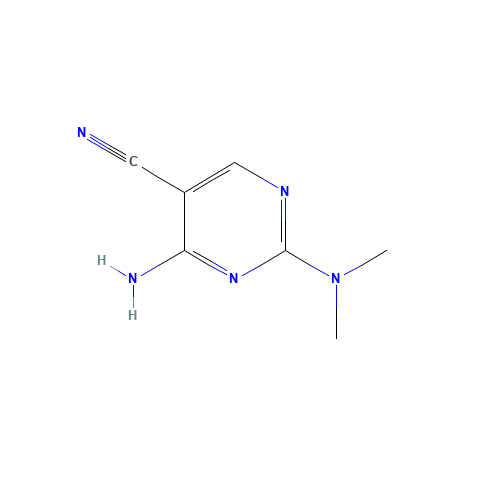 4-amino-2-(dimethylamino)pyrimidine-5-carbonitrile (CAS: 13593-31-2) - Related Chemical Product