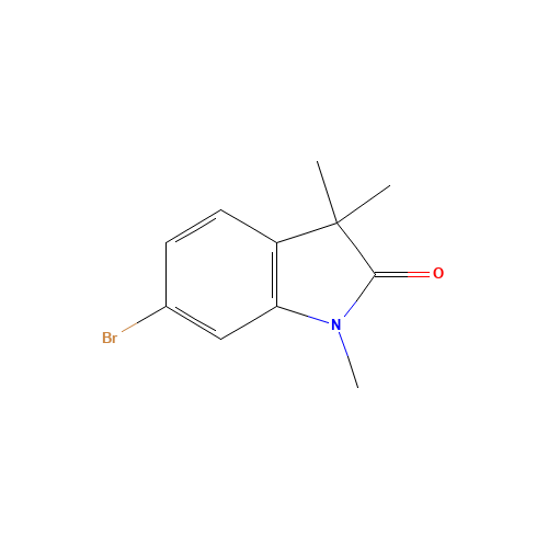 6-bromo-1,3,3-trimethylindol-2-one (CAS: 1190861-69-8) - Related Chemical Product