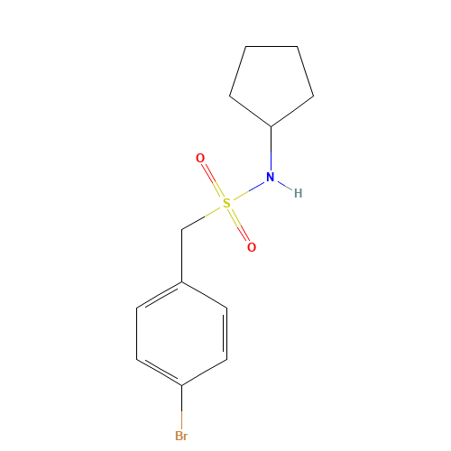 1-(4-bromophenyl)-N-cyclopentylmethanesulfonamide (CAS: 950256-12-9) - Related Chemical Product
