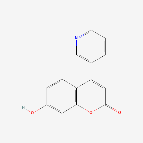 7-hydroxy-4-pyridin-3-ylchromen-2-one (CAS: 109512-76-7) - Related Chemical Product