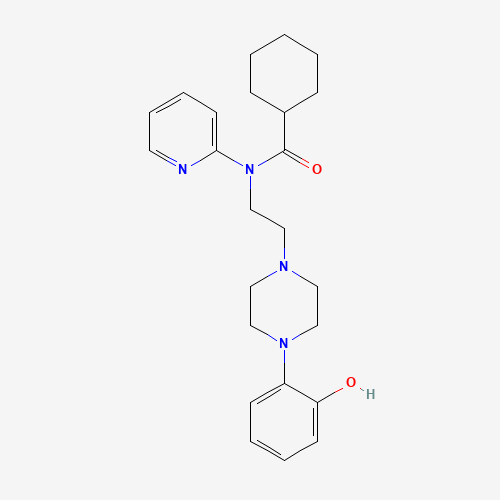 N-[2-[4-(2-hydroxyphenyl)piperazin-1-yl]ethyl]-N-pyridin-2-ylcyclohexanecarboxamide (CAS: 146715-07-3) - Related Chemical Product