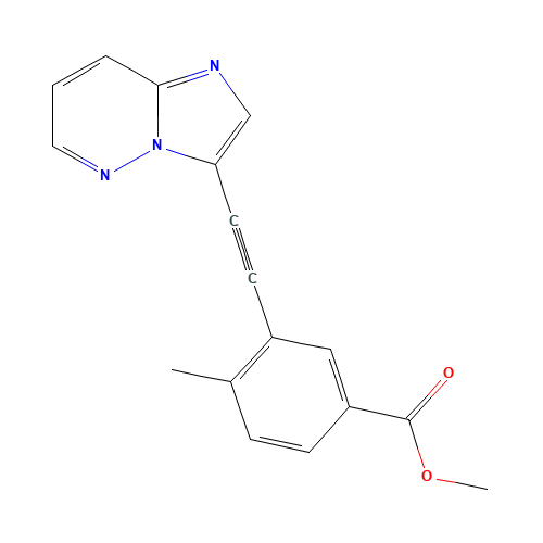 methyl 3-(2-imidazo[1,2-b]pyridazin-3-ylethynyl)-4-methylbenzoate (CAS: 1356385-96-0) - Related Chemical Product