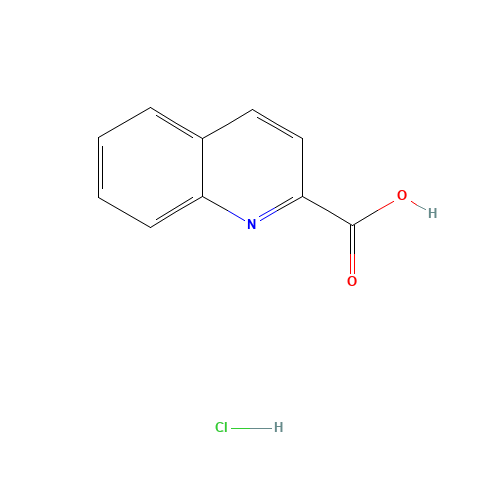 quinoline-2-carboxylic acid;hydrochloride (CAS: 89047-45-0) - Related Chemical Product
