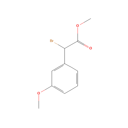 methyl 2-bromo-2-(3-methoxyphenyl)acetate (CAS: 86215-57-8) - Related Chemical Product