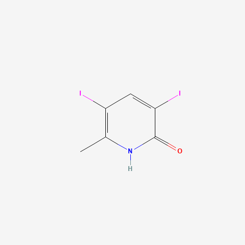 3,5-diiodo-6-methyl-1H-pyridin-2-one (CAS: 858851-91-9) - Related Chemical Product